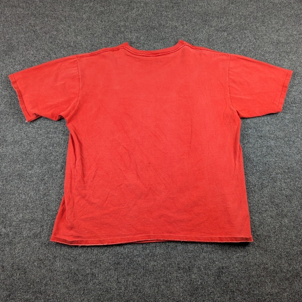 Vintage 1993 Marvin the Martian Looney Tunes Red Graphic T-Shirt Mens XL 90s - Picture 4 of 11